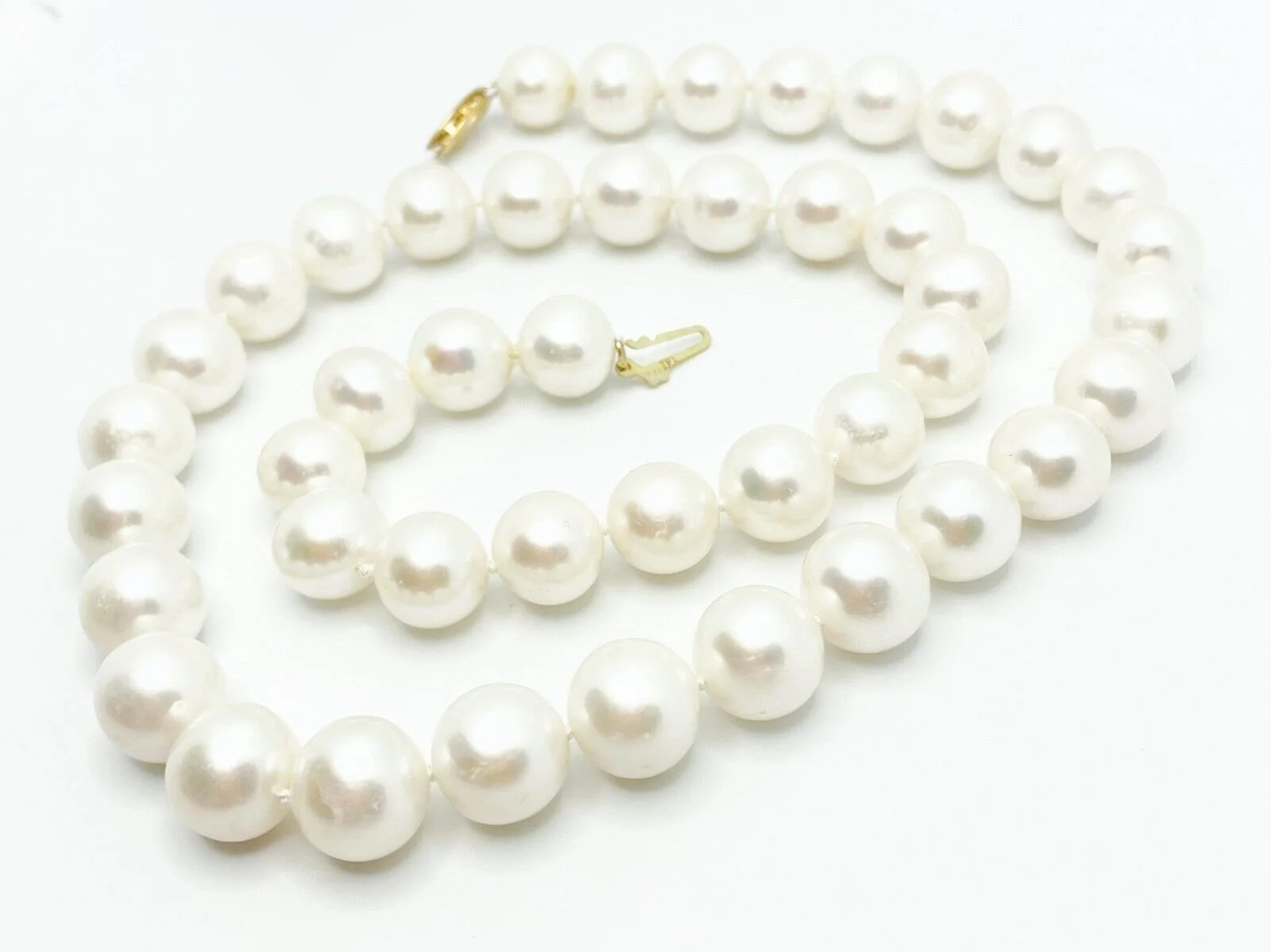 ブレスレット LESS IS MORE flat pearl necklace STUNNING!!! Fresh Water Pearl Necklace 16
